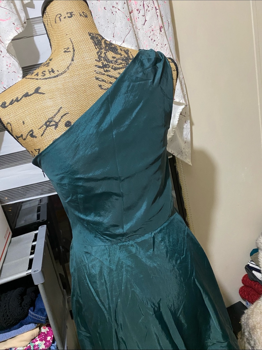 CAVENDISH Satin Cocktail Dress size women’s medium - Picture 5 of 8